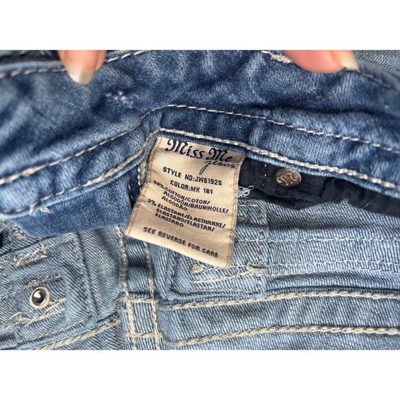 Miss Me JW6192S Skinny flap pocket jeans 27 - Picture 7 of 8